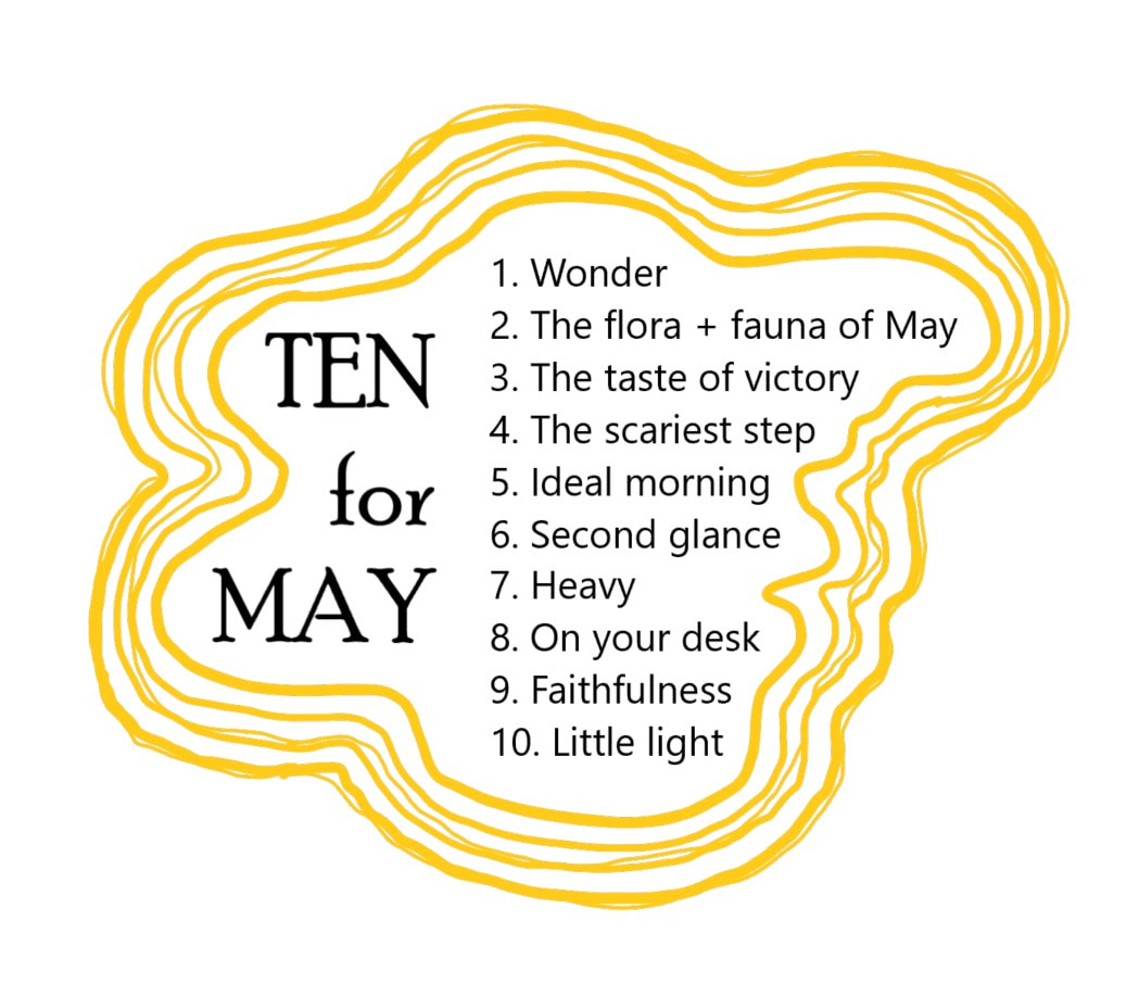 Coffee and creativity - The Meeting Place Cafe presents ten creative prompts for the month of May